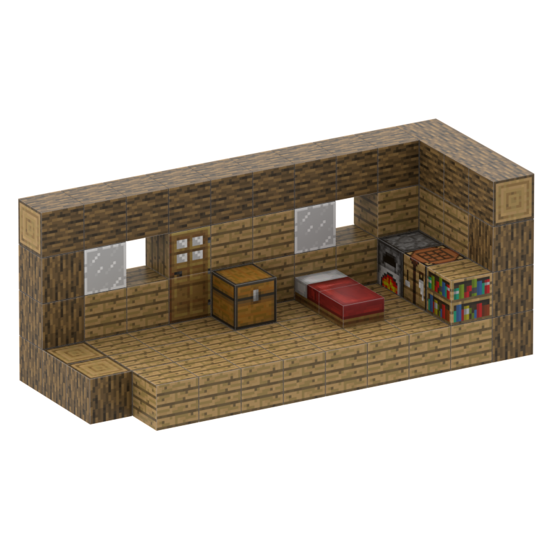 T050 - Wooden Room – 80 pcs