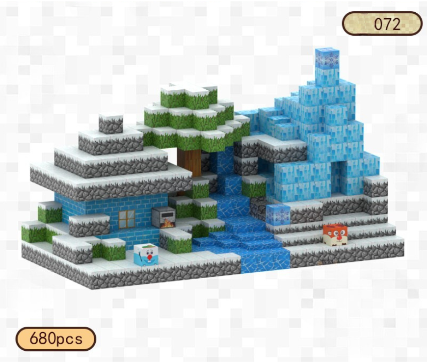T072 - Glacier Mountain KIT - 680 pcs