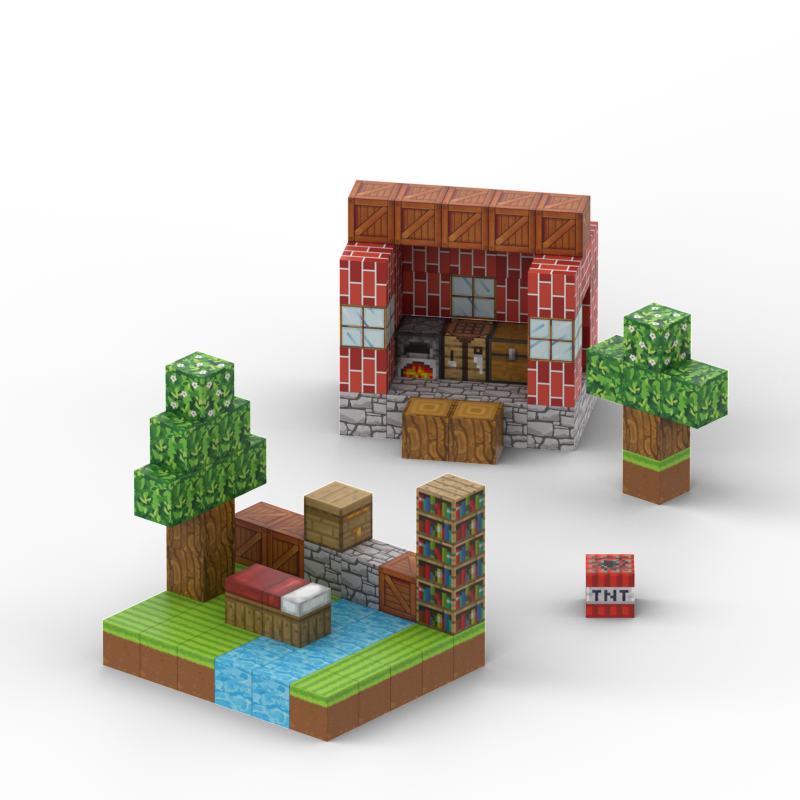 Z018 - Village Kit - 100 pcs